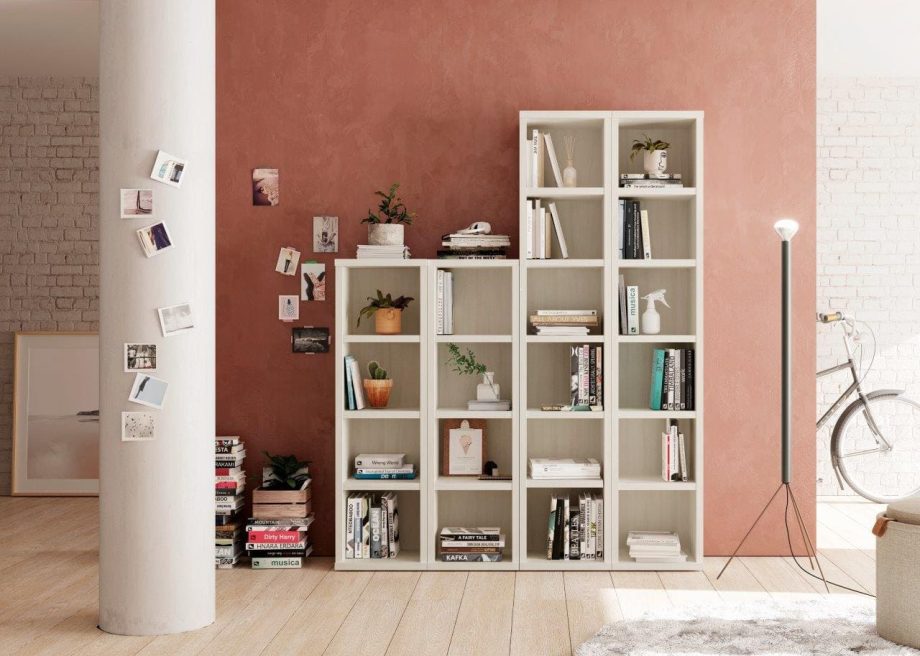 Librería-estantería B_3 br